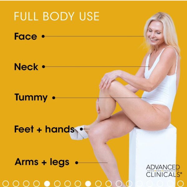 Advanced Clinicals Retinol Body Lotion Moisturizer Face Lotion & Body Cream - Image 5