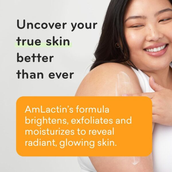 AmLactin Daily Vitamin C Lotion - 7.9 oz Body Lotion with 7% Lactic Acid - Skin-Brightening - Image 2