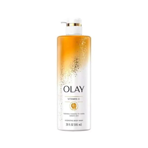 OLAY- Vitamin C + B3 Hydrating Body Wash 20 Oz 591ml