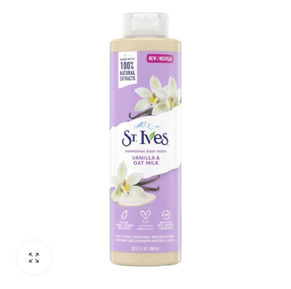 St.Ives Vanilla & Oat Milk Pampering Body Wash