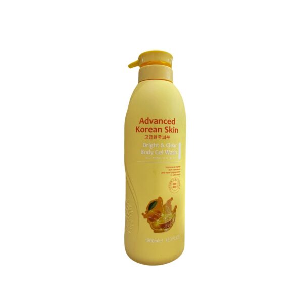 ADVANCED KOREAN SKIN BRIGHT & CLEAR BODY GEL WASH 1200ML