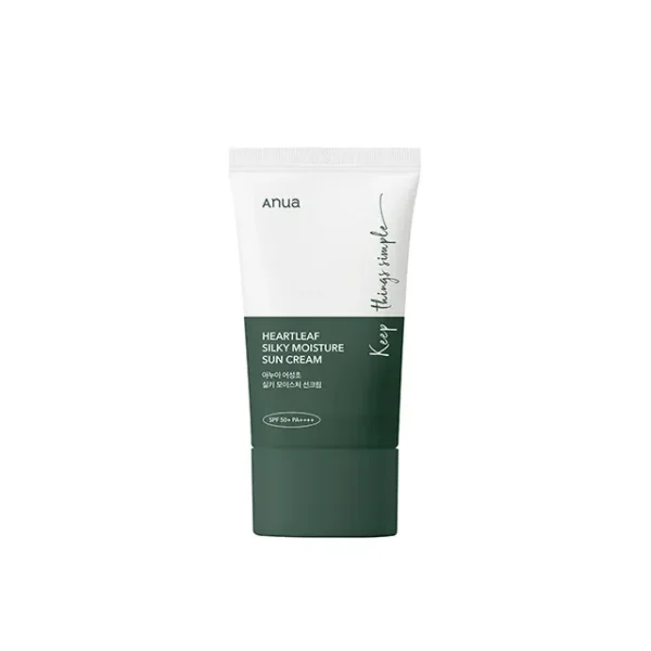 Anua Heartleaf Silky Moisture Sun Cream - Image 2