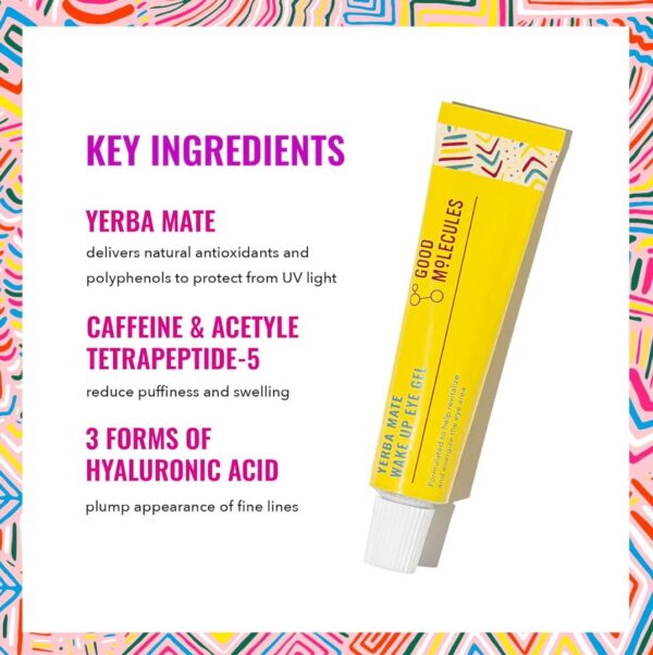 Good Molecules Yerba Mate Wake Up Eye Gel - Image 2